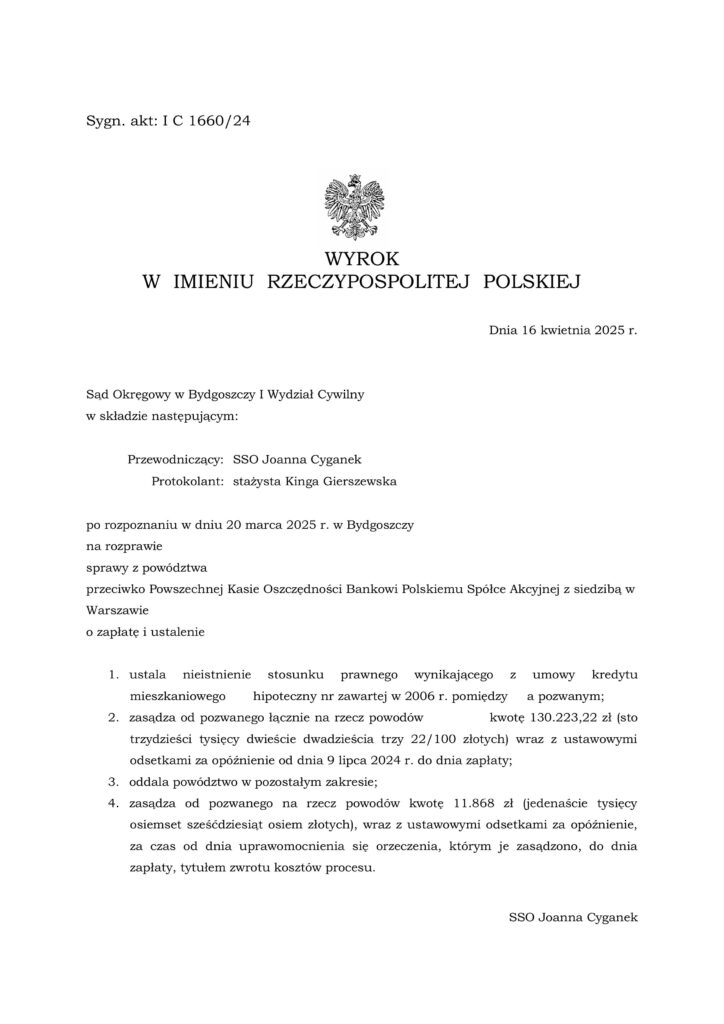 wyrok z dnia 16 kwietnia 2025