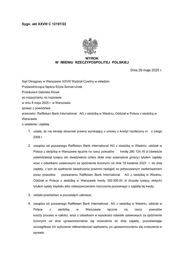 wygrana z 29 maja 2025. 